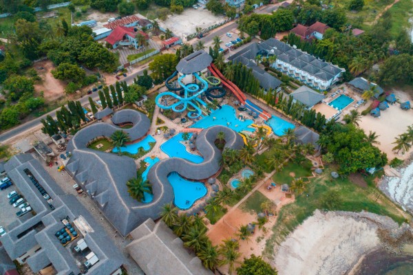 Das Crystal Waterworld Resort & Spa in Belek ist eines der besten Hotels mit Wasserrutschen in der Türkei
