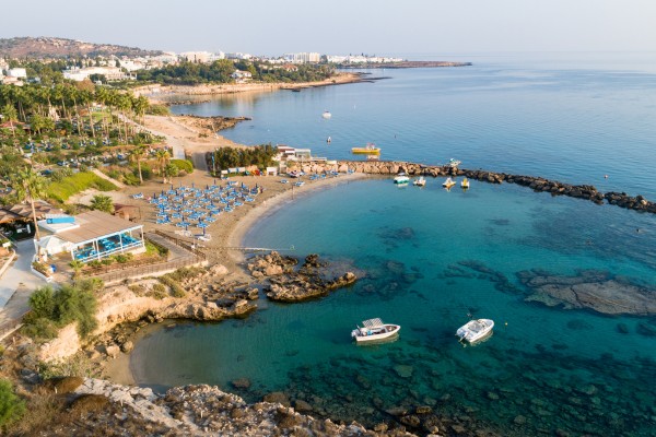Einer der Top Strände auf Zypern ist der Fig Tree Bay in Protaras