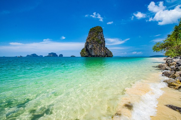 Die schönsten Strände in Thailand - einer davon ist der Railay Beach auf Krabi