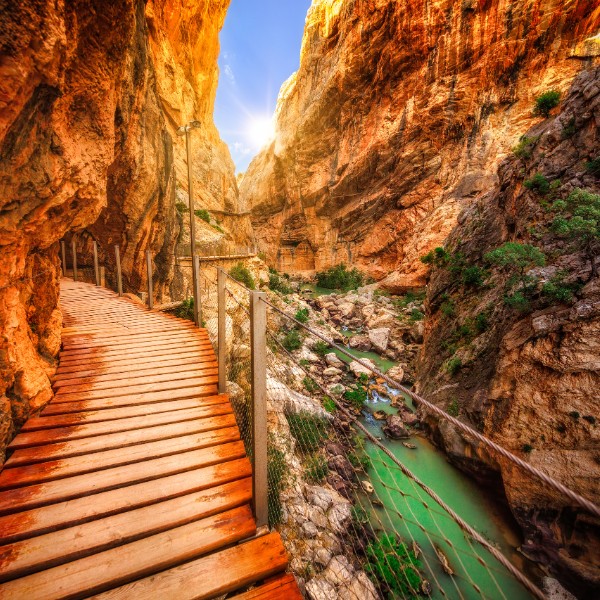 Caminito del Rey auf der Andalusien Rundreise entdecken