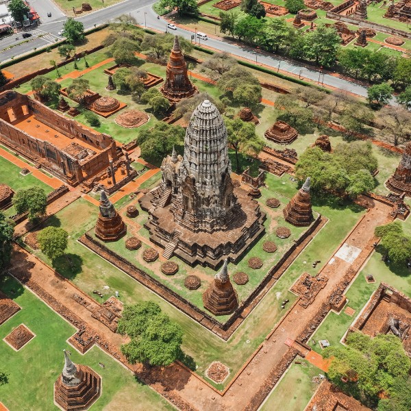 Ayutthaya Ruinen