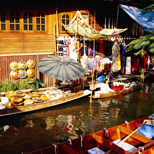 Schwimmende Märkt