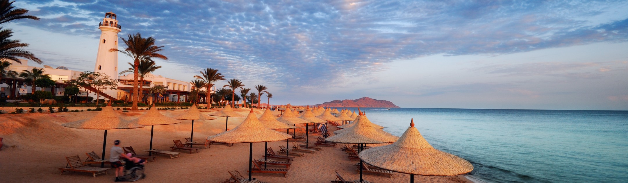 Traumhafter Strand in Sharm El Sheikh am Roten Meer