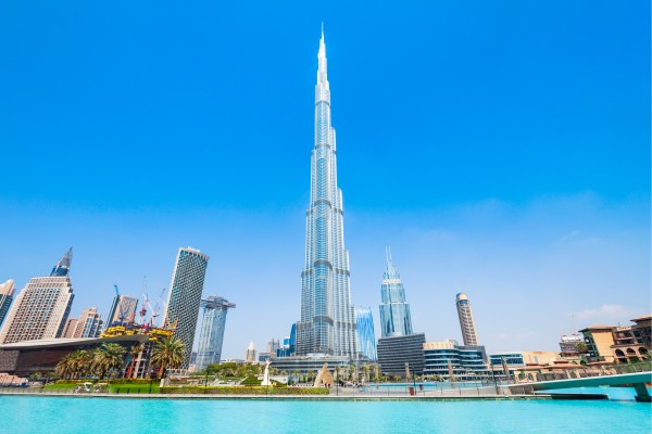 Der höchste Wolkenkratzer der Welt: Der Burj Khalifa