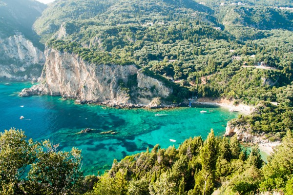 Eine paradiesische Griechische Insel: Korfu