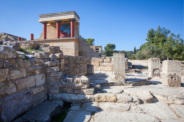 Eine Top-Sehenswürdigkeit - Knossos