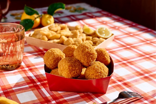 Hast du schon mal sizilianische Arancini probiert?