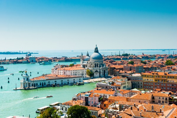 Die beliebte Stadt Venedig in Venetien