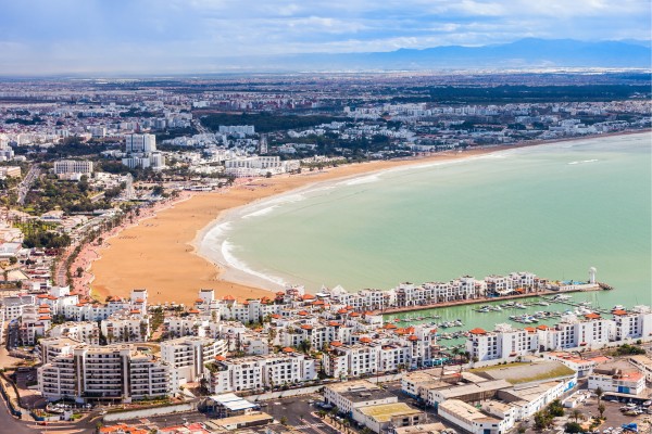 Besuche Agadir im Marokko Urlaub