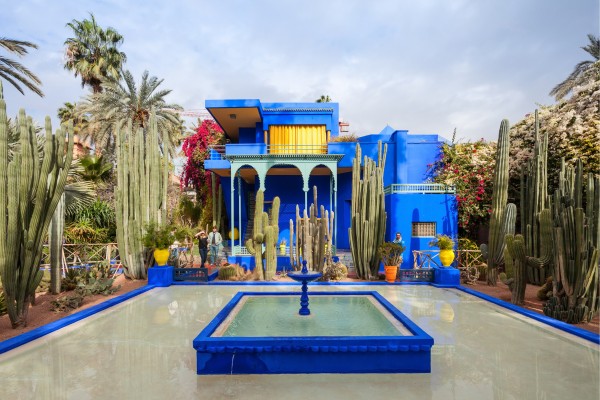 Der Majorelle Garten in Marrakesch ist eine Top-Sehenswürdigkeit