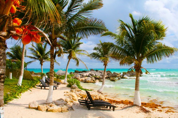 Der traumhafte Flic en Flac Strand