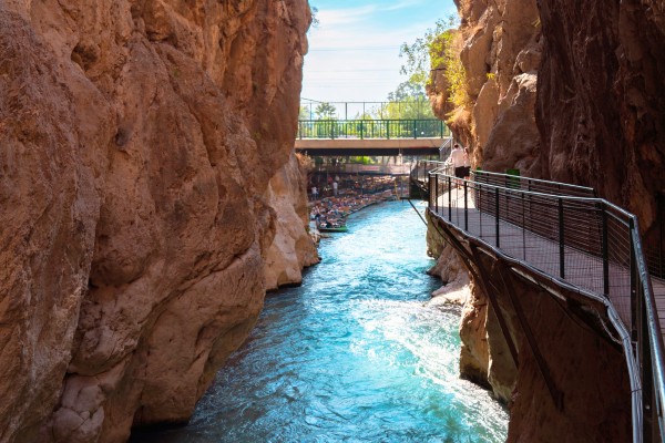 Wandere im Türkei Urlaub durch die Saklıkent Schlucht