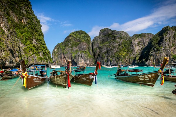 Die Phi Phi Islands sind ein Top-Reiseziel in Thailand